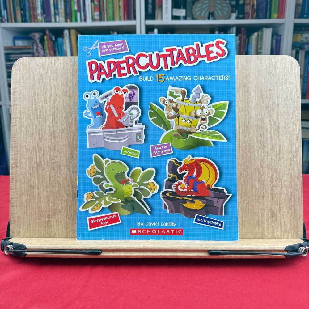 Papercuttables Build 15 Amazing Characters David Landis Scholastic Activity Book
